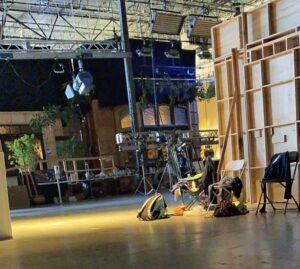 Behind the scenes of the Legacies set